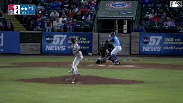 Tucker Novotny In play, run(s) to Leonel Espinoza