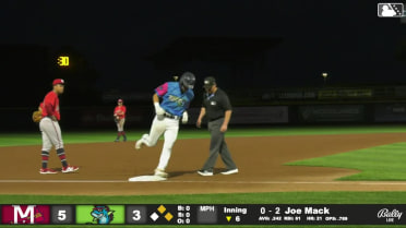 Joe Mack's three-run homer