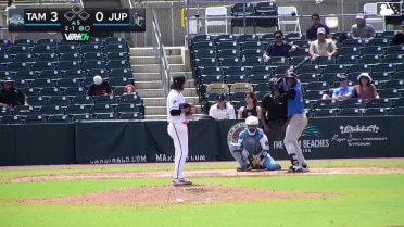 Yostin Pena homers (5) on a fly ball to left center field.