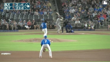 Mike Boeve homers (1) on a line drive to right field. Damon Keith scores.