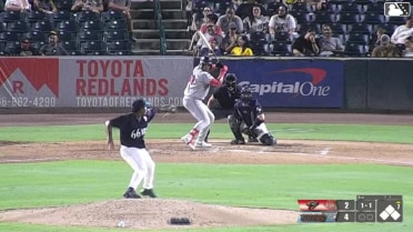 Ronny Ugarte homers (2) on a fly ball to right center field.