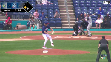 Josh Hammond singles on a line drive to right fielder Jaden Fauske. Yandel Ricardo scores.
