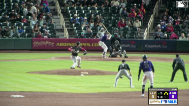 Logan Gillaspie In play, run(s) to Cole Carrigg