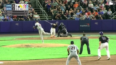 Drew Gilbert 's three-run home run