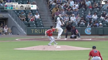 Jarred Kelenic homers (5) on a fly ball to right center field.