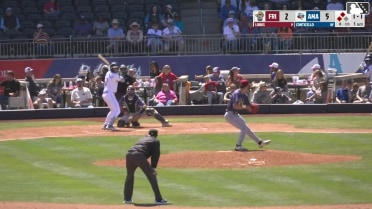 Gavin Conticello singles on a ground ball to right fielder Keith Jones II. Manuel Pena scores. Ben McLaughlin scores.