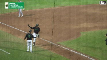 Edward Florentino's solo home run