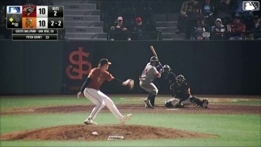 Garrett Langrell In play, run(s) to Carlos Renzullo