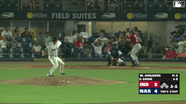 Billy Cook homers (4) on a fly ball to center field.