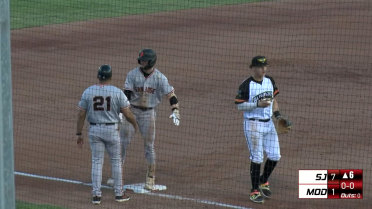 Giants prospect Lisbel Diaz's five-hit game
