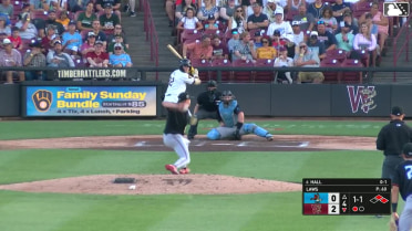 Tayden Hall grounds into a double play, second baseman Chase Jaworsky to shortstop Carter Johnson to first baseman Wilfredo Lara. Daniel Dickinson out at 2nd. Tayden Hall out at 1st.