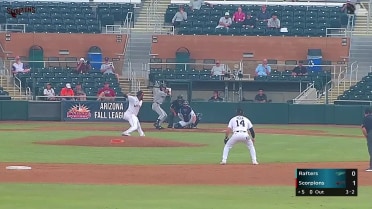 Jared Thomas singles on a line drive to center fielder Jett Williams. Demetrio Crisantes scores.