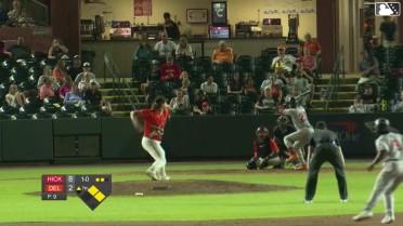 Paulino Santana singles on a line drive to center fielder DJ Layton. Deward Tovar scores. Marco Argudin to 2nd.