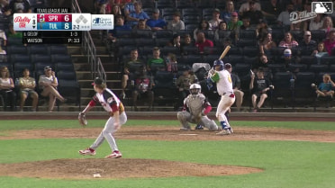 Jake Gelof homers (6) on a fly ball to left center field.