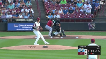 Welbyn Francisca's inside-the-park homer