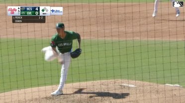 Rafe Perich singles on a sharp line drive to center fielder Isaiah Jackson. Chandler Pollard scores.