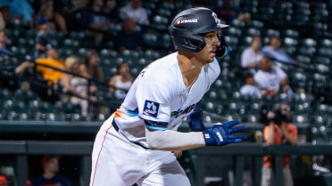 Schiavone Launches First Triple-A Home Run In Series Opening Loss