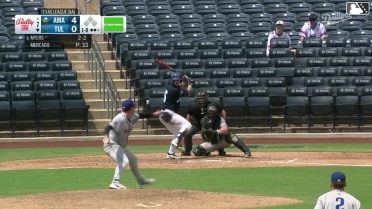 Kole Myers homers (7) on a fly ball to right field.