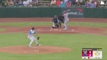 Max Wagner homers (13) on a fly ball to left center field. Yeison Morrobel scores.