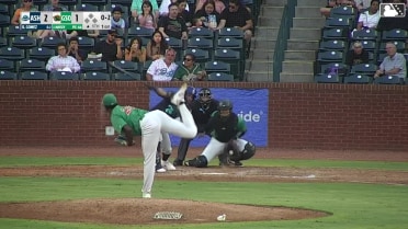 J.P. Massey's eighth strikeout