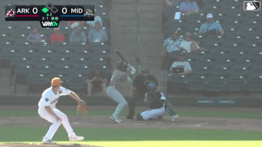 Felnin Celesten singles on a sharp line drive to right fielder Devin Taylor. Josh Hood scores.