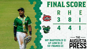 GreenJackets Record Historic Victory In Tuesday Night Opener