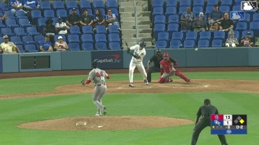 Ching-Hsien Ko singles on a soft ground ball to shortstop Kendrey Maduro. Mairoshendrick Martinus scores.