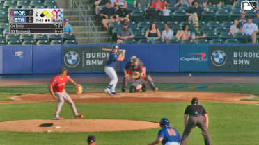 Ben Rortvedt doubles (6) on a ground ball to right fielder Kristian Campbell. Christopher Morel scores. Yonny Hernández to 3rd.