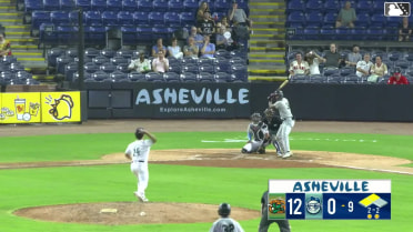 Jhonny Severino singles on a line drive to center fielder Caden Powell. Axiel Plaz scores. Eddie King Jr. to 3rd.