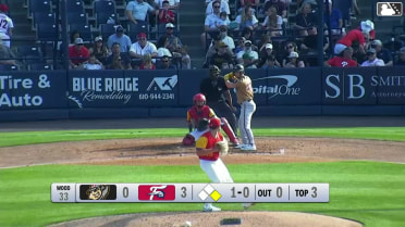 Ryan McCarty homers (2) on a fly ball to right field. Ivan Brethowr scores.