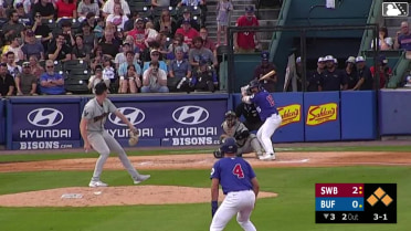 Davis Schneider walks. Jay Harry scores. Josh Kasevich to 3rd. Eloy Jiménez to 2nd.