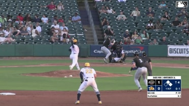 Jacob Hurtubise singles on a line drive to center fielder Theo Gillen. Mike Boeve scores. Darrien Miller to 2nd.