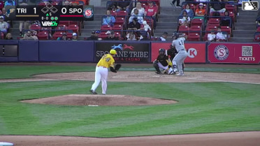 Caleb Bartolero homers (2) on a line drive to left center field.