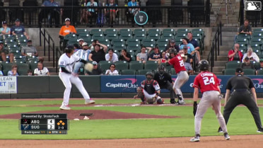 Julio Rodriguez In play, run(s) to Jordan Beck