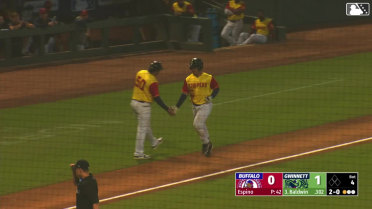 Drake Baldwin's solo home run