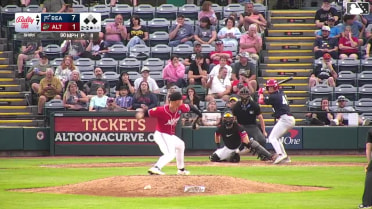 Riley Tirotta singles on a line drive to left fielder Titus Dumitru. Erick Brito scores. Bryson Ware to 3rd.