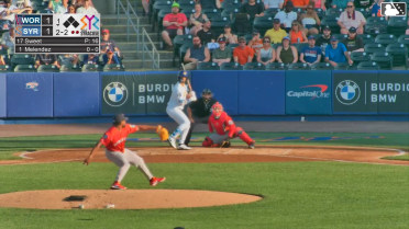 MJ Melendez homers (4) on a fly ball to right center field.