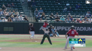 Logan Wagner singles on a ground ball to center fielder Colby Shade. Charles Davalan scores. Nico Perez scores. Eduardo Quintero to 3rd.