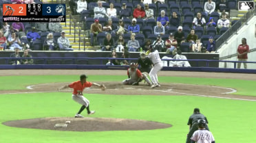 Yannic Walther singles on a ground ball to center fielder Raylin Ramos. Filippo Di Turi scores. Jadyn Fielder scores. Tyler Rodriguez out at 3rd on the throw, center fielder Raylin Ramos to shortstop DJ Layton to third baseman Joshua Liranzo. Yannic Walther to 2nd.