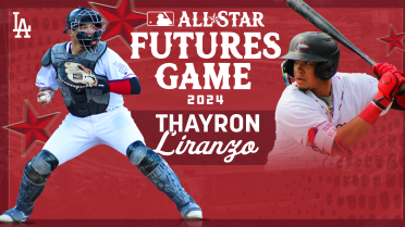 Thayron Liranzo will represent Dodgers in 2024 MLB All-Star Futures Game