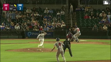 Josh Rivera homers (10) on a fly ball to left center field. William Simoneit scores. Carlos Mendoza scores.