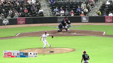 Alfredo Duno singles on a sharp ground ball to center fielder Kane Kepley. Carter Graham scores.