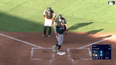 Hendry Mendez's solo home run