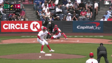Walker Martin out on a sacrifice fly to center fielder Sam Shaw. Jancel Villarroel scores.