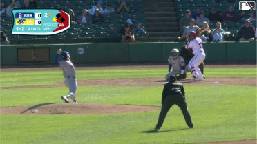 Wyatt Hudepohl In play, run(s) to Luis Caicuto