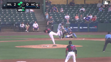 Brady Ebel homers (4) on a fly ball to right field. Filippo Di Turi scores. Luis Lameda scores.