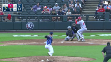 Riley Tirotta singles on a ground ball to right fielder DJ Gladney. Alex Binelas scores. Kehden Hettiger to 2nd.