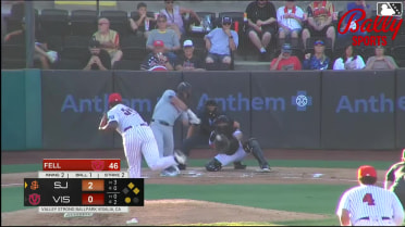 Daniel Rogers grounds into a double play, second baseman Tytus Cissell to shortstop Eliesbert Alejos to first baseman Pedro Blanco. Isaiah Barkett out at 2nd. Daniel Rogers out at 1st.