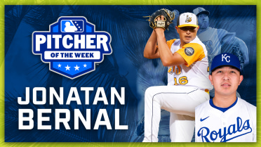 Bernal Claims Carolina League Pitcher of the Week