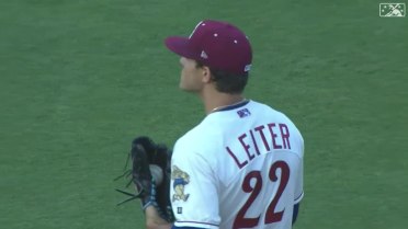Jack Leiter picks up six strikeouts on the day